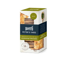 Peter's Yard Sourdough Crispbread - Oregano & Olive oil