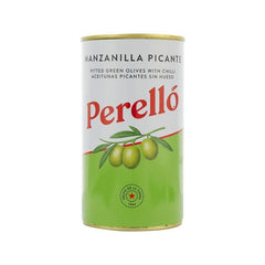 Perello Manzanilla Pitted Olives with Chilli