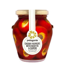 Pelagonia Cherry Peppers with Ricotta and Capers