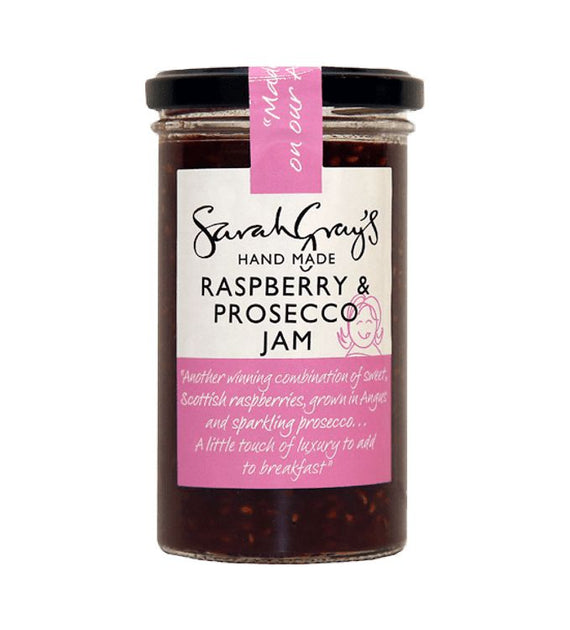 Sarah Gray’s Raspberry & Prosecco Jam Whitmore & White