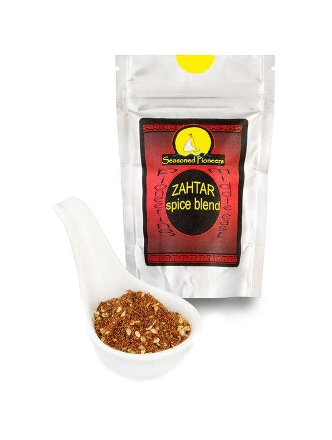 Zahtar, Za'atar or Zaatar is a highly versatile, herbal mix of spices including toasted sesame seeds, sumac and thyme. The spice mix is known as a gateway into Middle Eastern cuisine.