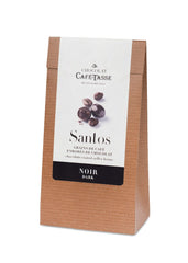 Santos Dark Chocolate Coffee Beans 125g