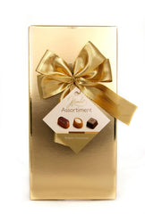 Hamlet gold gift box of assorted Belgium chocolates