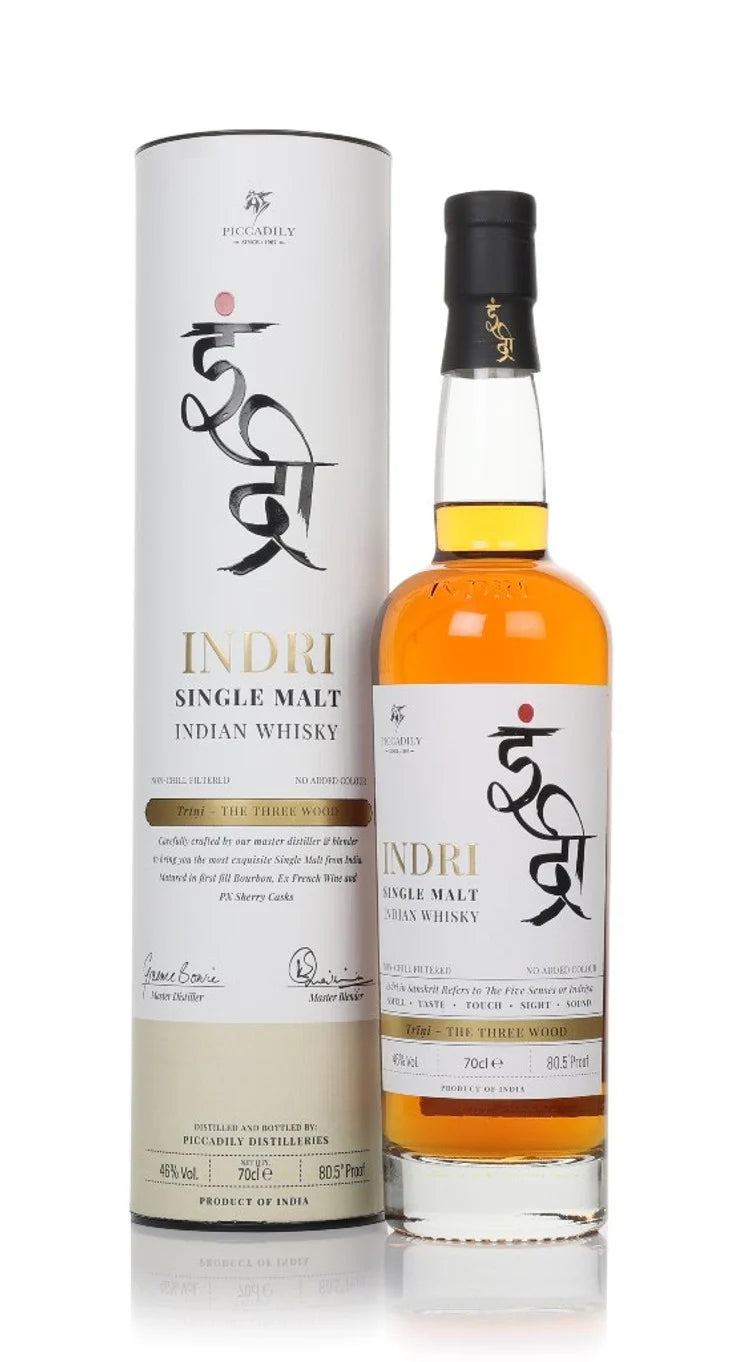 Indri Trini Three Wood Indian Single Malt