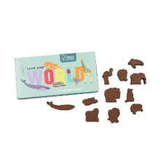 Natural History Museum - Love your world Chocolate Shapes (90g)