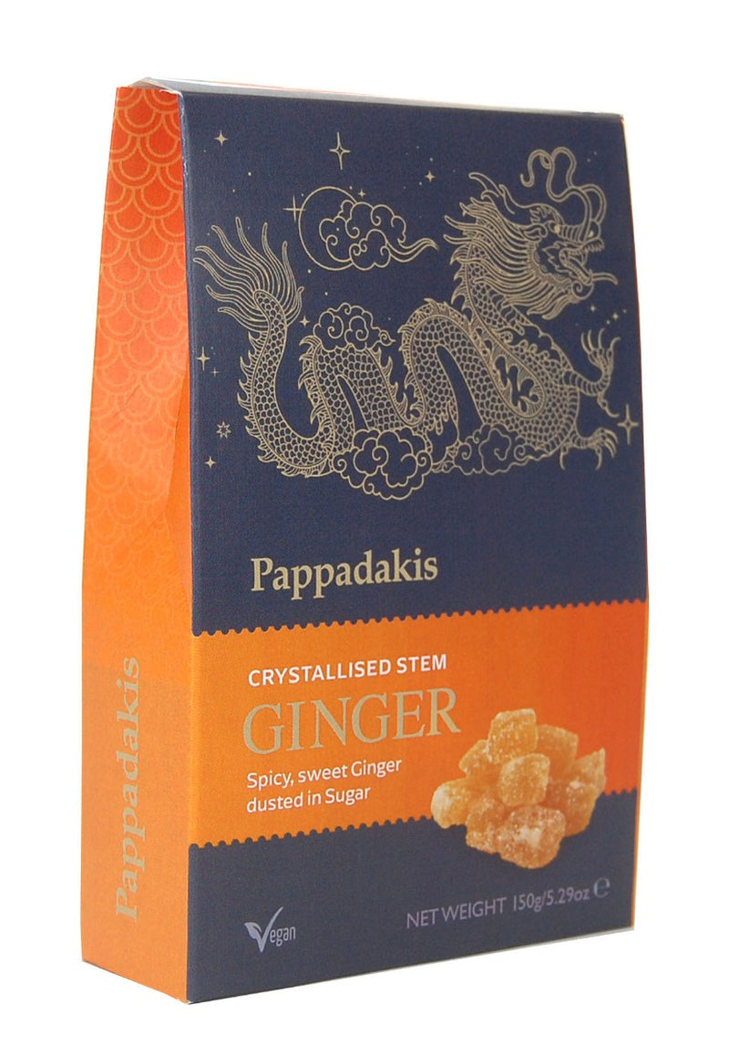 Pappadakis Crystallised Stem Ginger 150g