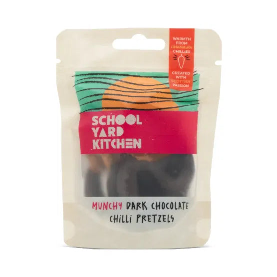 School Yard Kitchen-Dark Chocolate Chilli Pretzels