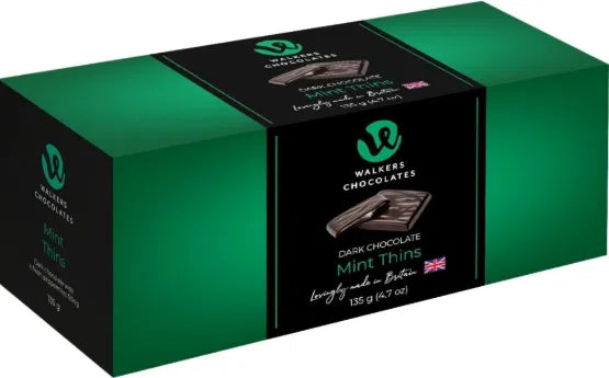 Walkers Chocolates - Dark Chocolate Mint Thins