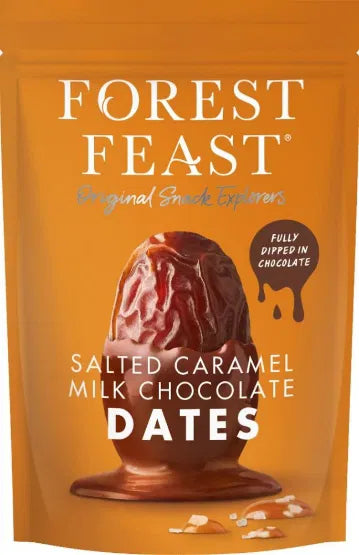 Forest Feast - Salted Caramel Milk Choc Dates