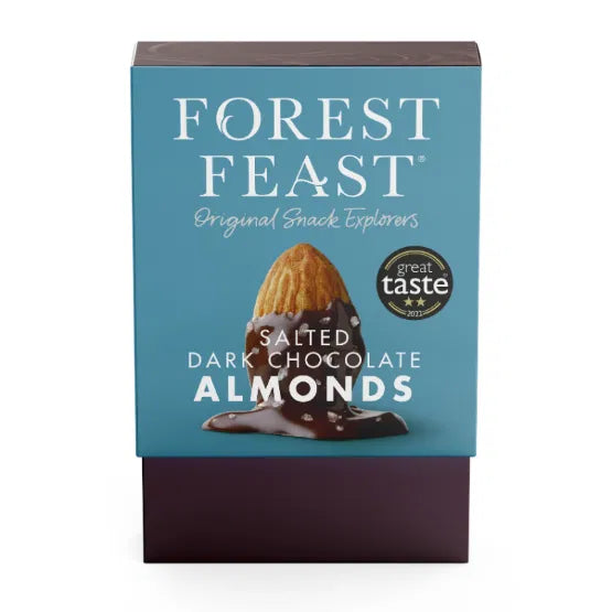Forest Feast Gluten Free Salted Dark Chocolate Almonds