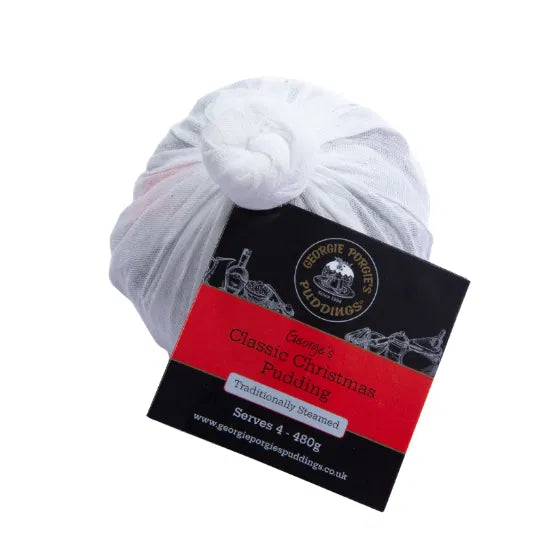 George Porie Pudding Georgie Porgie's Traditional Christmas Pudding 480g | Whitmore & White