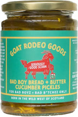 Goat Rodeo Bad Boy Bread and Butter Pickles