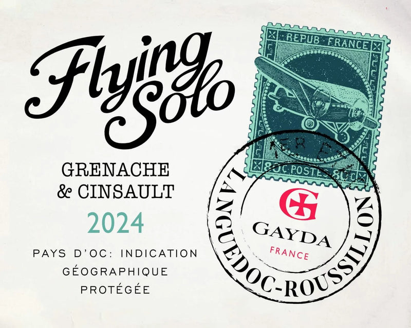 Gayda Flying Solo Grenache Cinsault Rose