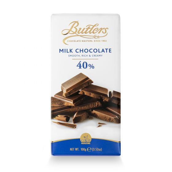Butlers 40% Milk Chocolate Bar