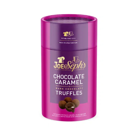 Joe & Seph's Vegan Dark Chocolate Caramel Truffles
