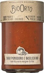 Bio Orto Organic Tomato & Basil Pasta Sauce