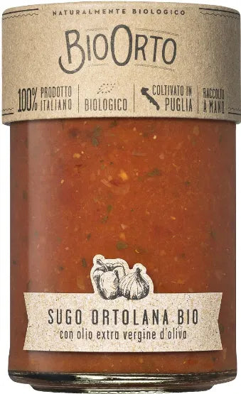 Bio Orto Organic Ortolana Veg Pasta Sauce
