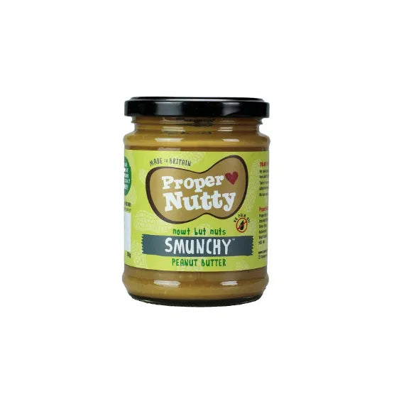 Proper Nutty Nowt But Nuts Smunchy Peanut Butter