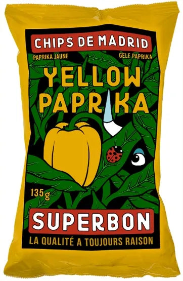 Superbon - GF Yellow Paprika Crisps 135g