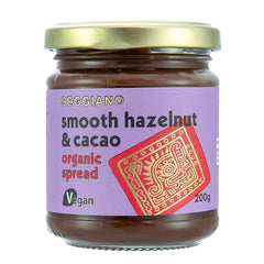 Seggiano Organic Smooth Hazelnut & Cacao Spread