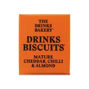 The Drinks Bakery - Mature Cheddar, Chilli and Almond Mini Box 36g
