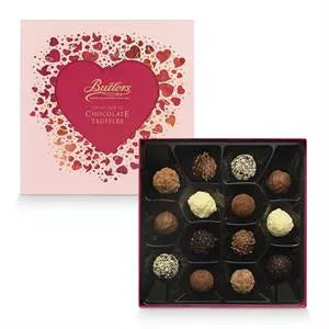 Butlers Heart Motif Chocolate Truffle Box 200g