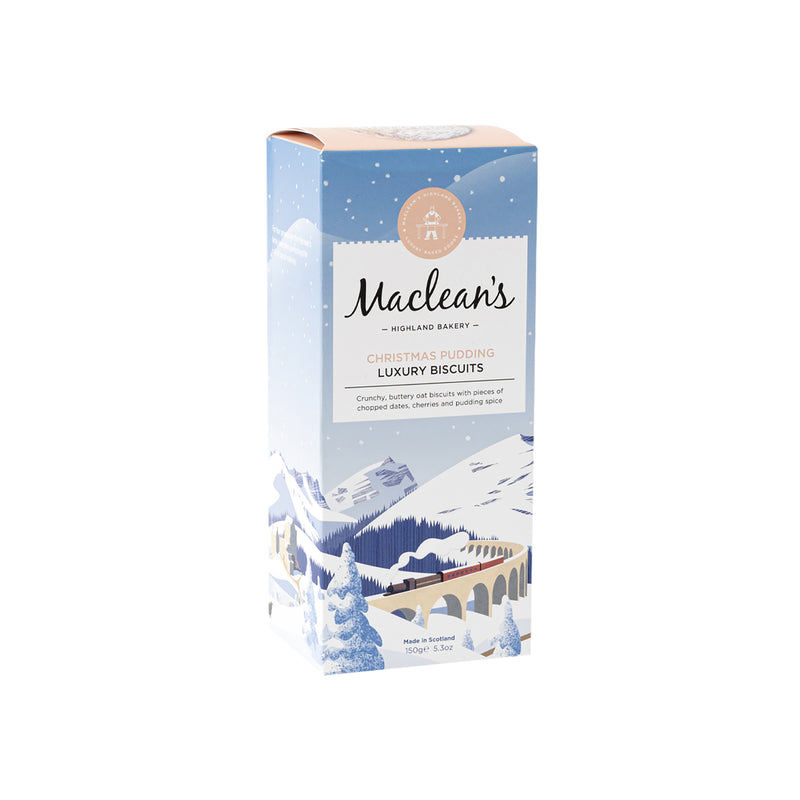 Maclean's Highland Bakery - Christmas Pudding Luxury Biscuits