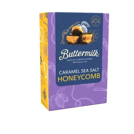 Buttermilk Dark Chocolate Caramel Sea Salt Honeycomb