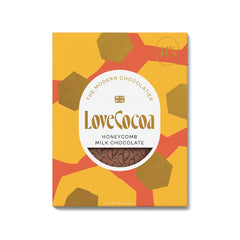 LoveCocoa Honeycomb Milk Chocolate Bar