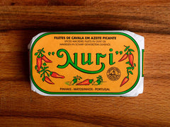 Nuri Spiced Mackerel Fillets in Olive Oil