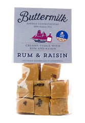 Buttermilk - Rum & Raisin Fudge