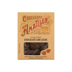 Amatller Milk Chocolate Leaves - 30g