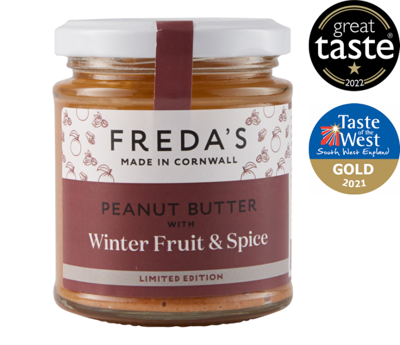 Freda’s Peanut Butter with Winter Fruit & Spice