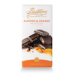 Butlers Dark Chocolate Bar with Almond & Orange