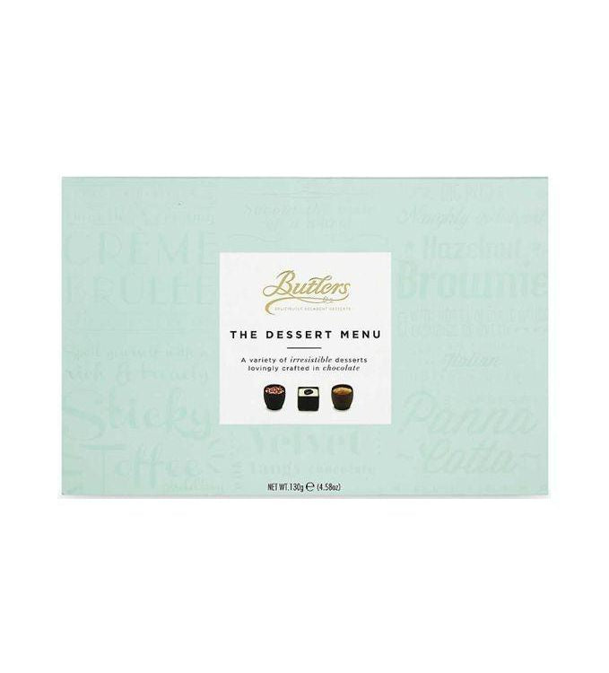 Butlers Dessert Menu - 16 Chocolates