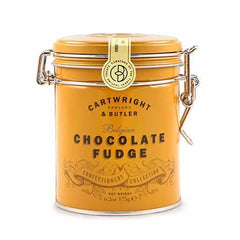 Cartwright & Butler Chocolate fudge in a Tin