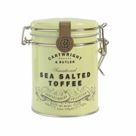 Cartwright & Butler Sea Salted Toffees in a Tin