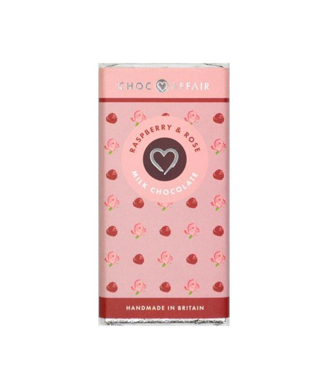 Choc Affair Raspberry & Rose Milk Chocolate