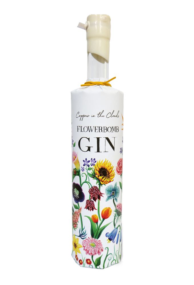 Copper in the Clouds Flowerbomb Gin