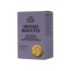 The Drinks Bakery - Pecorino, Rosemary & Seaweed Biscuits