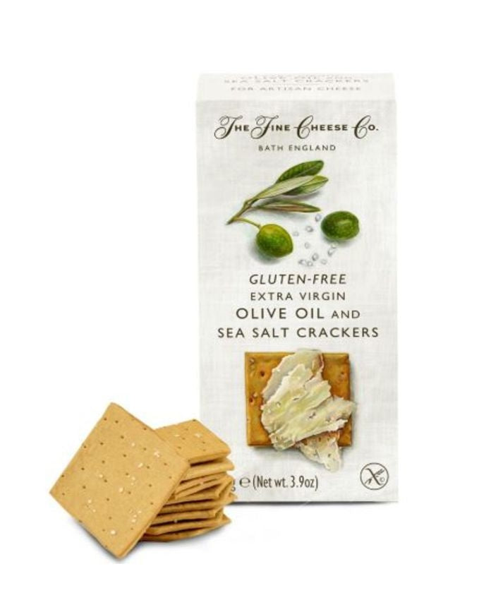 Fine Cheese Co. Gluten Free Olive Oil Sea Salt Crackers