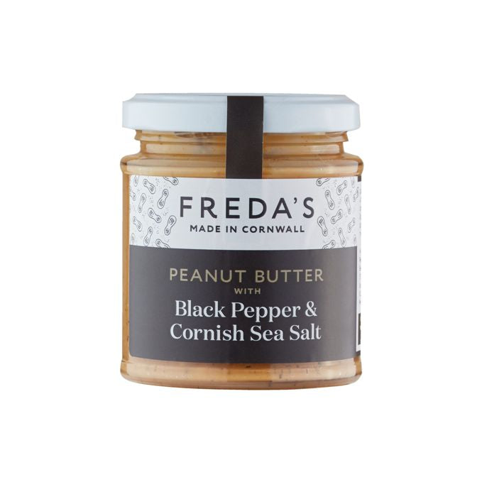 Freda’s Peanut Butter with Black Pepper & Cornish Sea Salt