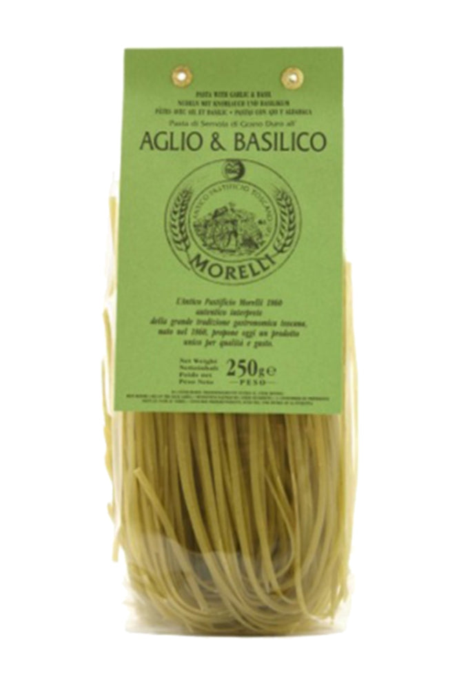 Morelli Aglio & Basilico Linguine - Garlic and Basil Linguine