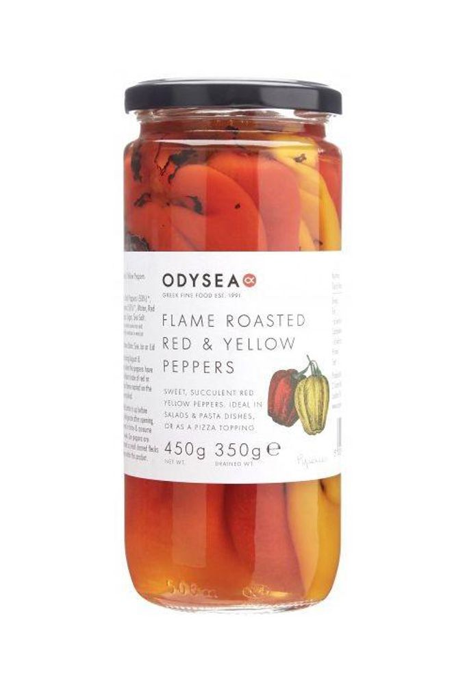 Odysea Roasted Red and Yellow Peppers