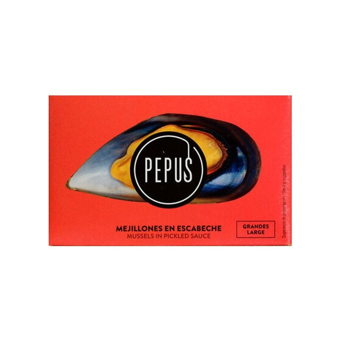 Pepus Large Mussels in Escabeche