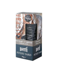 Peter's Yard Sourdough Crispbread - Charcoal & Rye