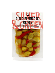 Silver & Green Piri Piri Stuffed Olives