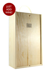 Double Wooden Wine Gift Box